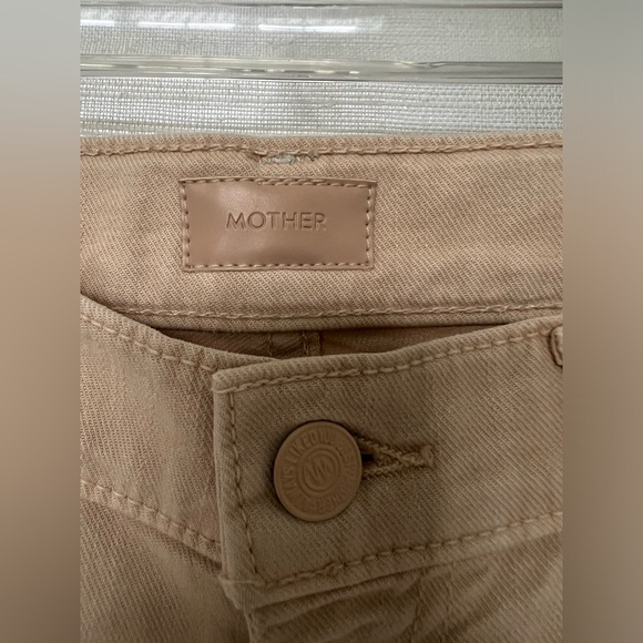 Mother “The Weekender” jeans in Marzipan, sz 27 - Picture 3 of 9